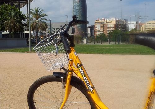 Guided bike tour Barcelona's gothic quarter, guided bike visit Barcelona's gothic quarter