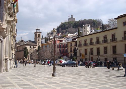 guided tour historical historic center centre old town quarter Granada